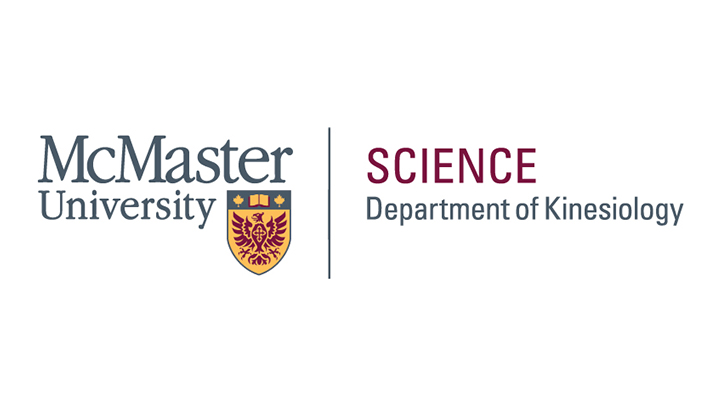 McMaster University Science Department of Kinesiology logo